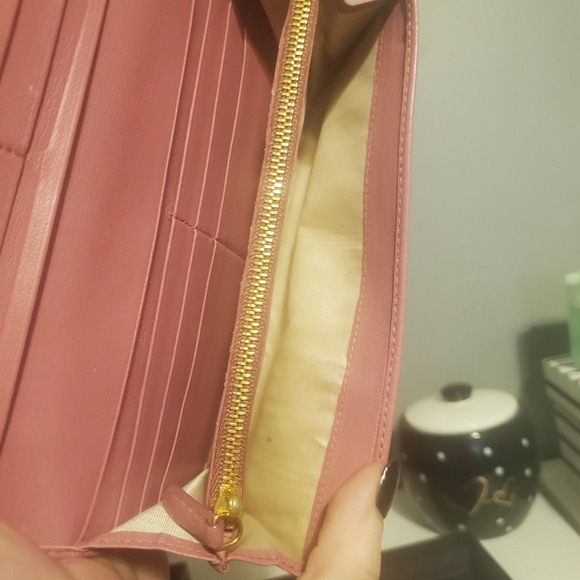 Pink Prada double snap wallet - Picture 10 of 12